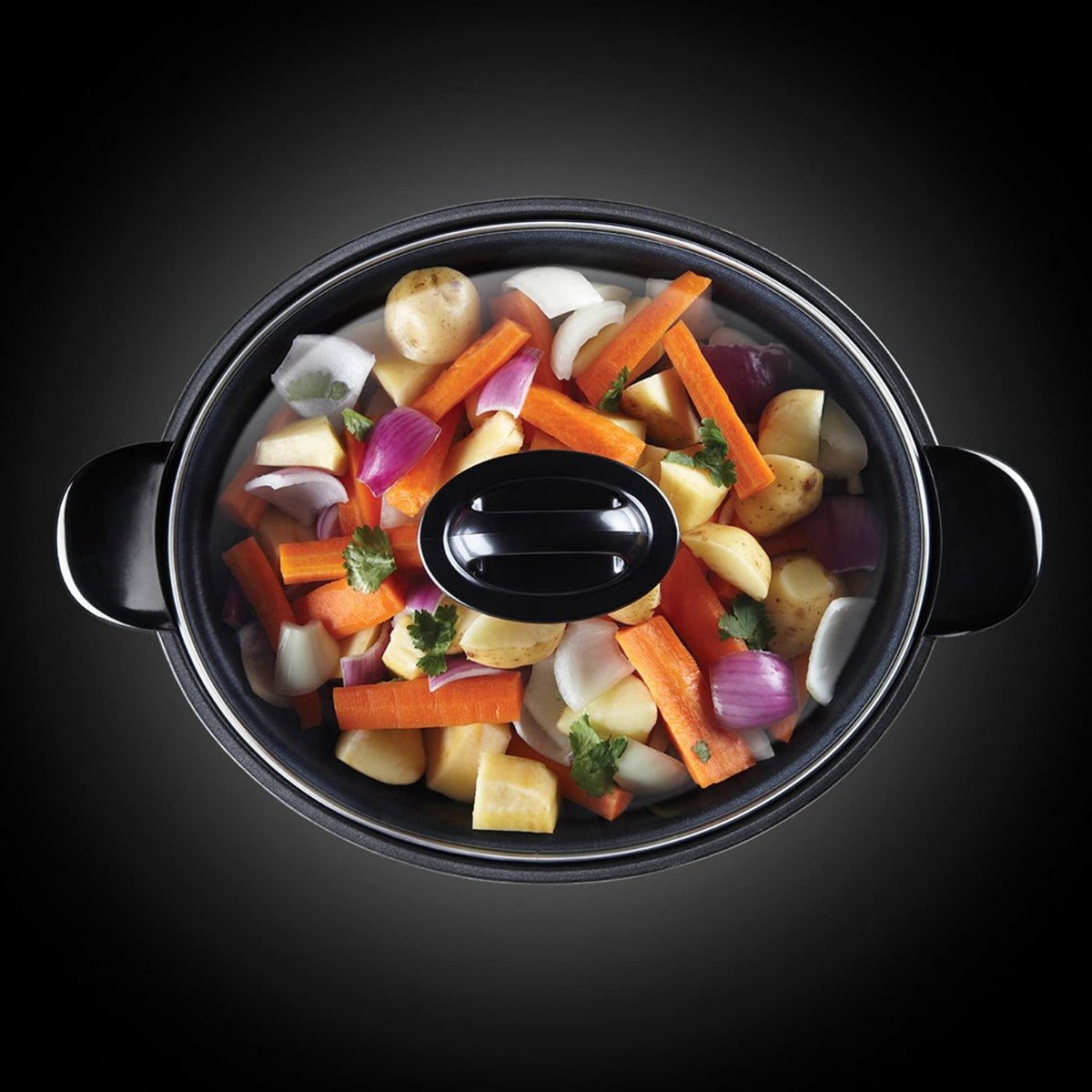 Russell Hobbs 220 volts Slow Cooker 22750 6 Liter Slow Cooker 220v 240 volts 50 hz - 220 - Electronics