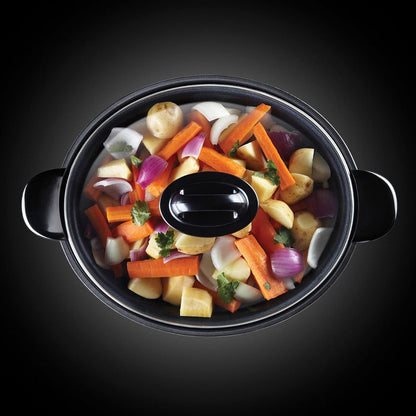 Russell Hobbs 220 volts Slow Cooker 22750 6 Liter Slow Cooker 220v 240 volts 50 hz - 220 - Electronics