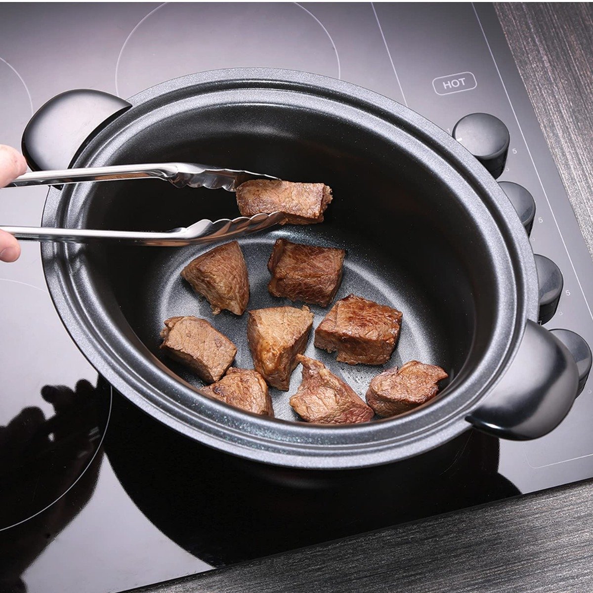 Russell Hobbs 220 volts Slow Cooker 22750 6 Liter Slow Cooker 220v 240 volts 50 hz - 220 - Electronics