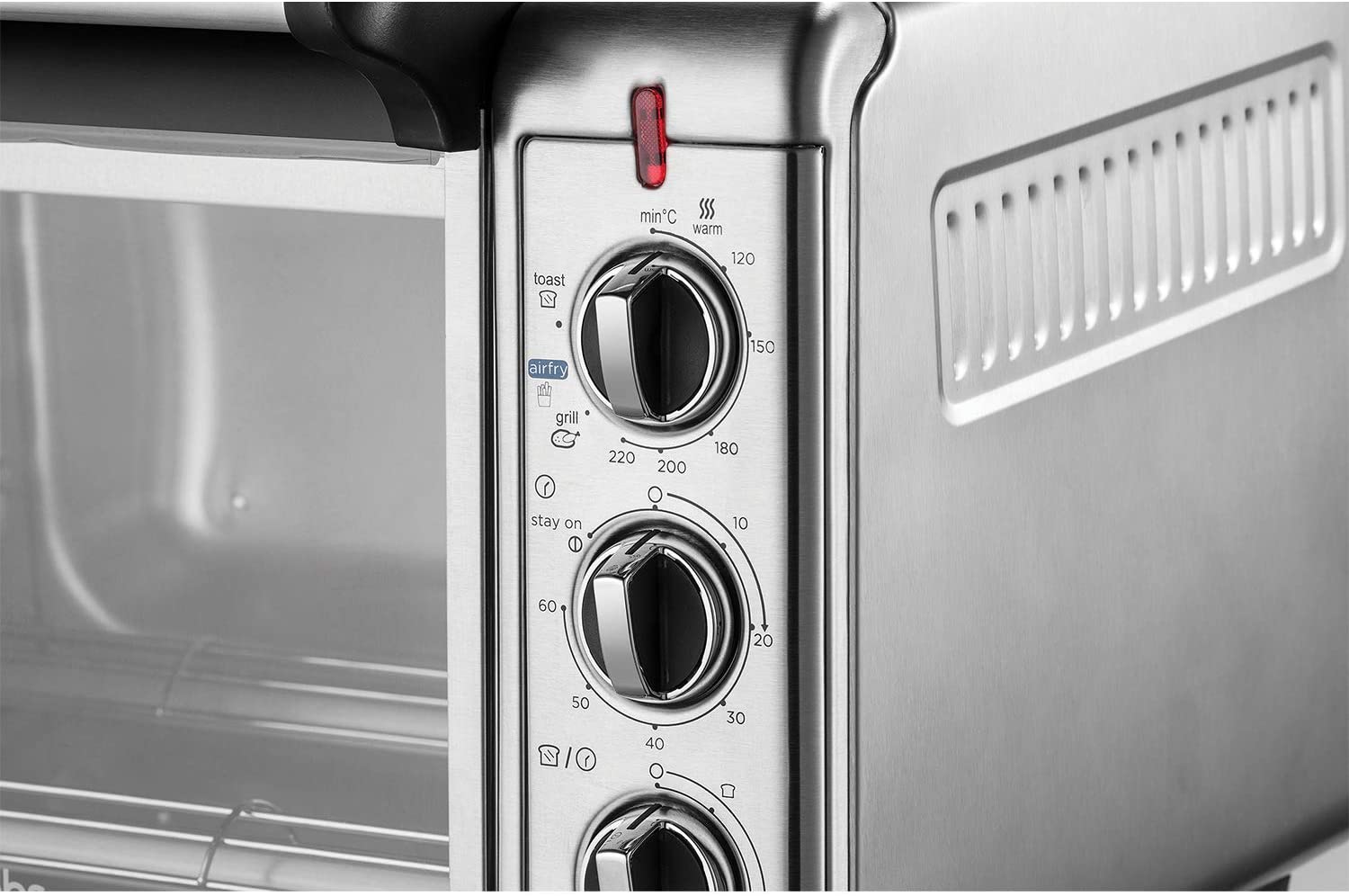 Russell Hobbs 26095 220 volts Toaster Oven Air Fryer Convection Oven Bake Grill Stainless Steel Stainless Steel 220v 240 volt 1500 Watts - 220 - Electronics