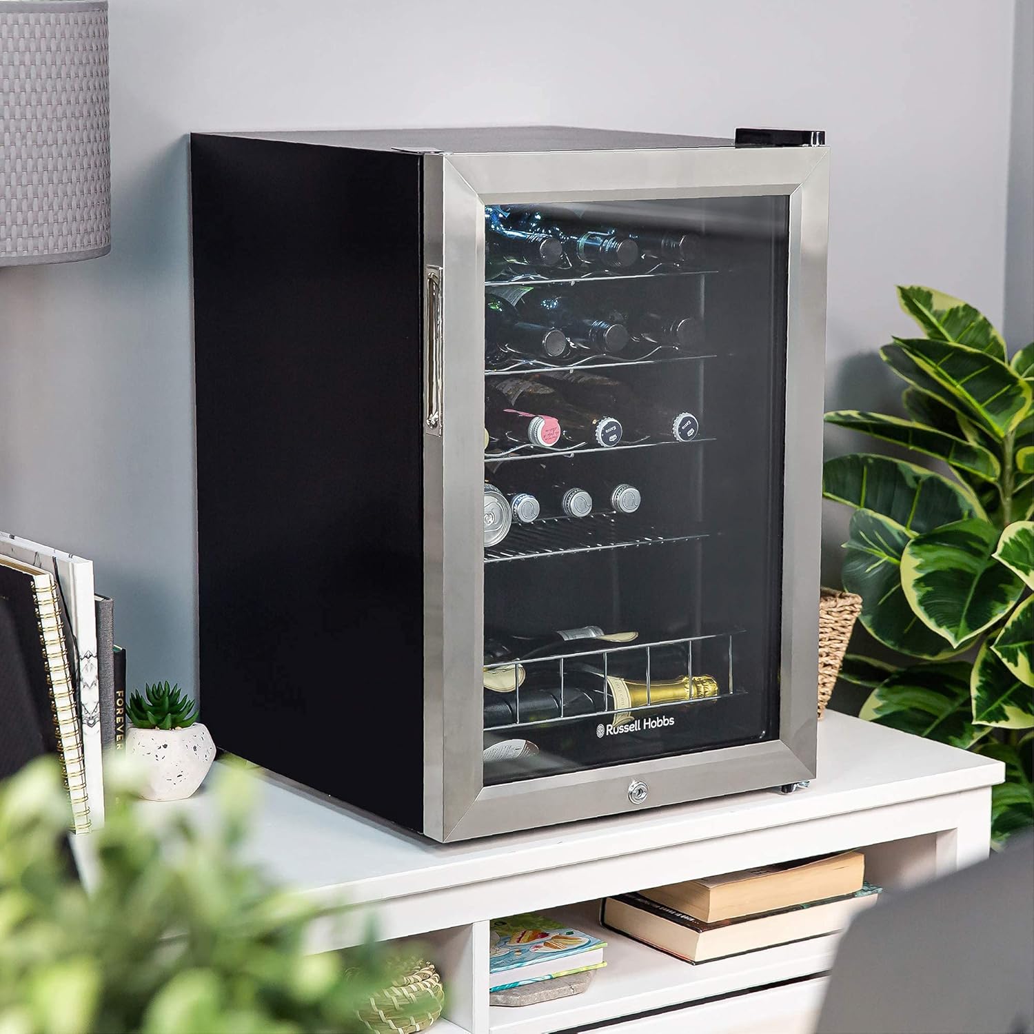 Russell Hobbs Beverage Fridge 220v RHGWC4SS 220 volts 50hz - 220v volt electronics