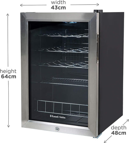 Russell Hobbs Beverage Fridge 220v RHGWC4SS 220 volts 50hz - 220v volt electronics