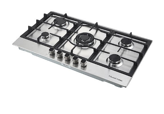 Russell Hobbs RH86GH702SS 86CM 220 volt GAS Cooktop hob cooker 34 inches stovetop 220 volts 220v 50 60 hz stove top LP or Natural gas - 220 - Electronics