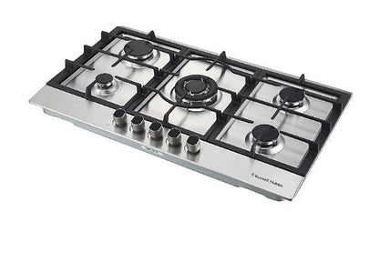 Russell Hobbs RH86GH702SS 86CM 220 volt GAS Cooktop hob cooker 34 inches stovetop 220 volts 220v 50 60 hz stove top LP or Natural gas - 220 - Electronics