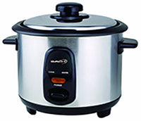 Saachi RC-60EE Stainless Steel 3- Cup Rice Cooker 220 Volt