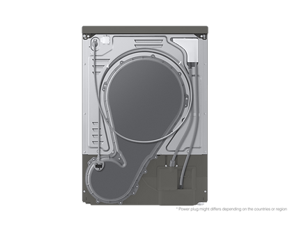 Samsung 220 volt 8KG Dryer Silver Graphite Heat Pump Ventless Self Condensing DV80T5220A - 220v - SGR 220v 240 volts 50 hz - 220 - Electronics