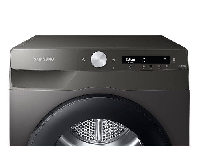 Samsung 220 volt 8KG Dryer Silver Graphite Heat Pump Ventless Self Condensing DV80T5220A - 220v - SGR 220v 240 volts 50 hz - 220 - Electronics