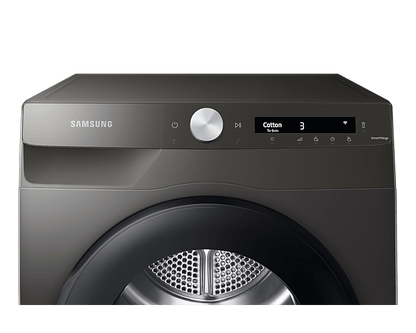 Samsung 220 volt 8KG Dryer Silver Graphite Heat Pump Ventless Self Condensing DV80T5220A - 220v - SGR 220v 240 volts 50 hz - 220 - Electronics
