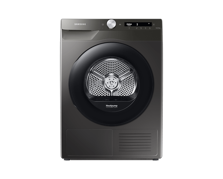 Samsung 220 volt 8KG Dryer Silver Graphite Heat Pump Ventless Self Condensing DV80T5220A - 220v - SGR 220v 240 volts 50 hz - 220 - Electronics
