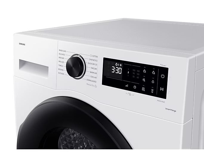 テラウエアMサイズ Samsung 220 volt 9 KG Dryer White A++ Heat Pump Ventless Self Condensi