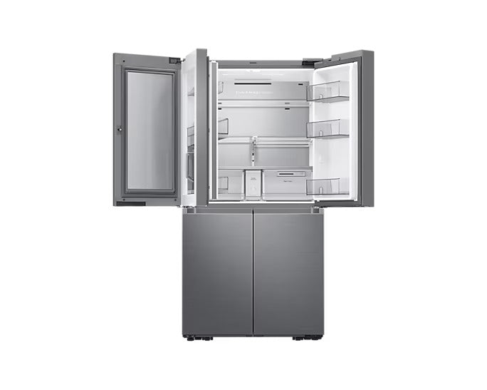 Samsung 220 volt French Door Refrigerator RF65A967FS9/EU Series 9 four door fridge with Beverage center and Dual auto ice maker Stainless Steel 220v 240 volts 50 hz - 220 - Electronics