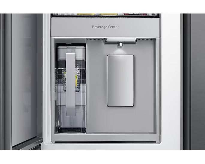 Samsung 220 volt French Door Refrigerator RF65A967FS9/EU Series 9 four door fridge with Beverage center and Dual auto ice maker Stainless Steel 220v 240 volts 50 hz - 220 - Electronics
