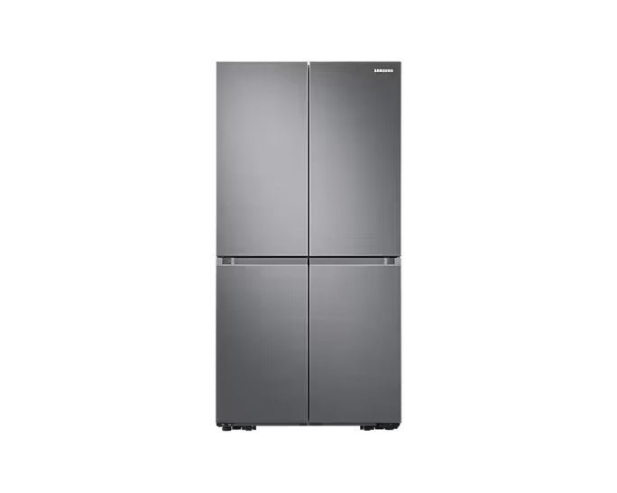 Samsung 220 volt French Door Refrigerator RF65A967FS9/EU Series 9 four door fridge with Beverage center and Dual auto ice maker Stainless Steel 220v 240 volts 50 hz - 220 - Electronics