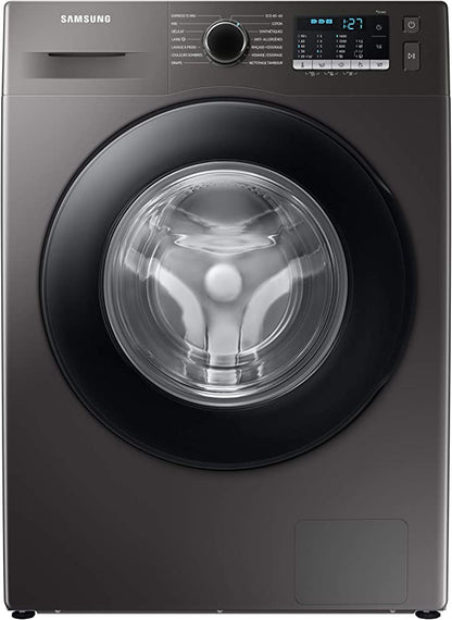 Samsung 220 volt washer front load silver 8 KG WW80TA046 and Samsung 220 volt 8KG Dryer Silver Graphite Heat Pump Ventless Self Condensing DV80T5220A - 220v - SGR - 220 - Electronics