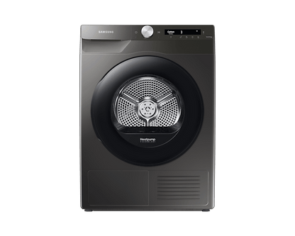 Samsung 220 volt washer front load silver 9 KG WW90TA046 and Samsung 220 volt 8KG Dryer Silver Graphite Heat Pump Ventless Self Condensing DV80T5220A - 220v - SGR - 220 - Electronics