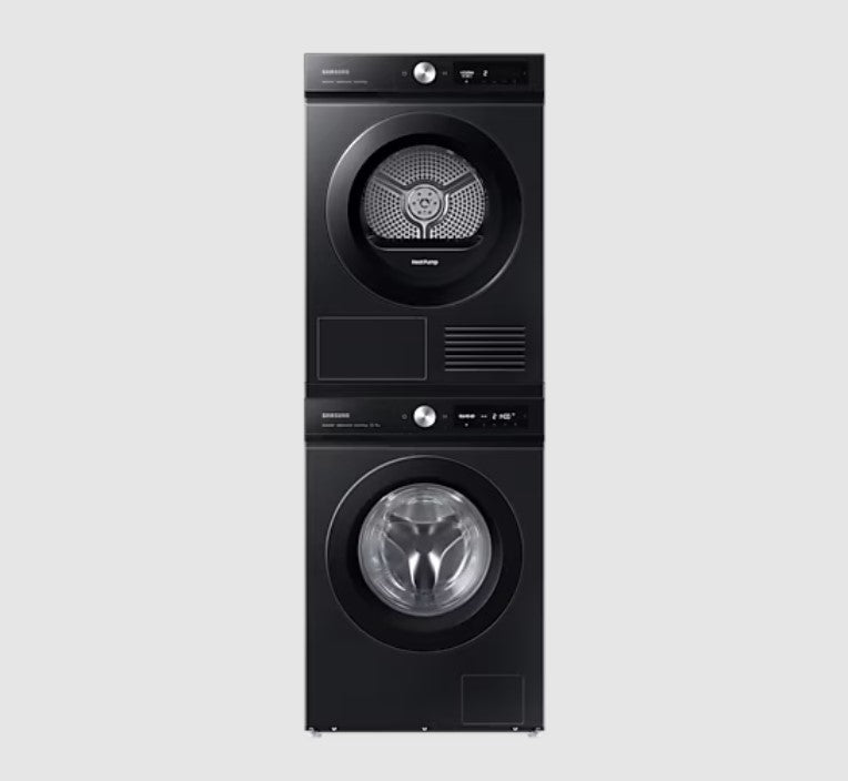 Samsung 220 volts 11 KG Washer and 9 KG dryer set extra large capacity 220v 240 volts 50 hz WW11BB504DAB/220v DV90BB5245SS/220v - 220 - Electronics