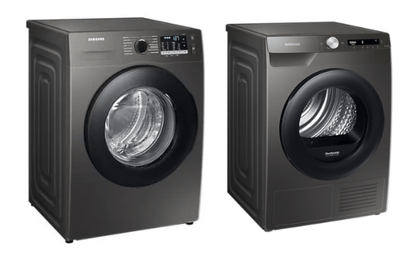 Samsung 220 volts 11 KG washer WW11DG5B25ABESL220V and 9kg Dryer DV90CGCBLACK220v set 220v 240 volts 50 hz - 220 - Electronics