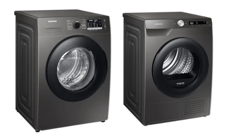 Samsung 220 volts 11 KG washer WW11DG5B25ABESL220V and 9kg Dryer DV90CGCBLACK220v set 220v 240 volts 50 hz - 220 - Electronics
