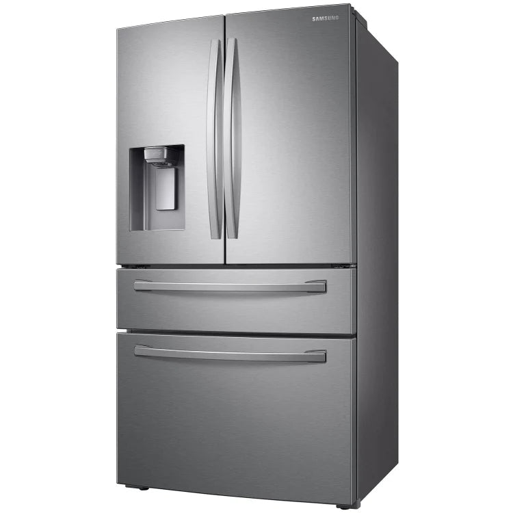Samsung 220 Volts 50 Hz Refrigerator 4 - Door French Door with Fingerprint Resistant Stainless Steel RF28R7201S220v - 220v volt electronics