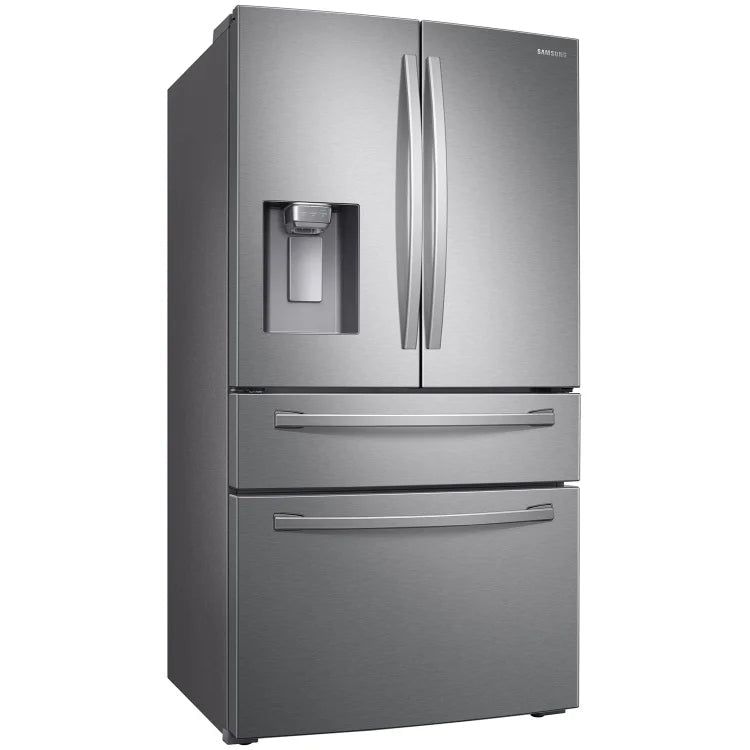 Samsung 220 Volts 50 Hz Refrigerator 4 - Door French Door with Fingerprint Resistant Stainless Steel RF28R7201S220v - 220v volt electronics