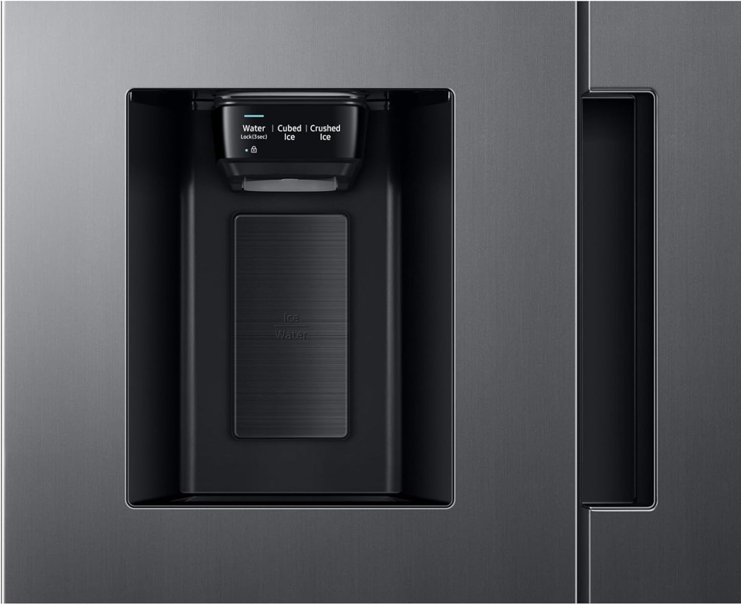 Samsung 220 volts counter depth side by side refrigerator ice water dispenser 50 hz stainless steel RS67A8811220v fridge 220v 50hz 240 volt - 220 - Electronics