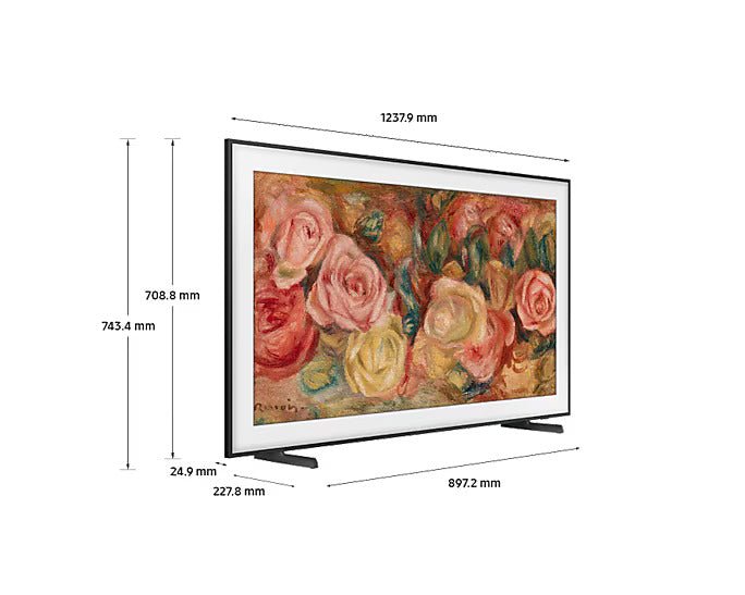 Samsung 220 volts Frame TV Multisystem QA55LS03D 55" multi system frame tv 110 volt 220v 240 volts art mode 50 60 hz - 220 - Electronics