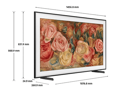 Samsung 220 volts Frame TV Multisystem QA65LS03D 65" multi system frame tv 110 volt 220v 240 volts art mode 50 60 hz - 220 - Electronics