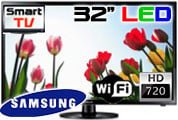 Samsung 32" UA32J4303 Multisystem WIFI 720P Resolution LED TV 110 220 240 volts pal ntsc - 220 - Electronics