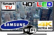 Samsung 40" UA - 40JU6000 Multi System 4K UHD Pal NTSC Secam 110 - 240 volts Multisystem TV - 220 - Electronics