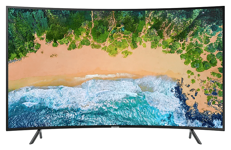 Samsung 49" UA - 49NU7300 Multi system, UHD, 4K, Curved, Smart,110 - 220 - 240 Volts 50/60Hz LED TV - 220 - Electronics