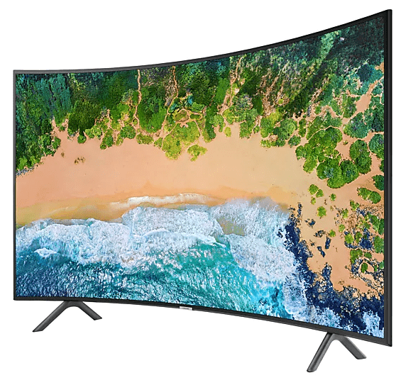 Samsung 49" UA - 49NU7300 Multi system, UHD, 4K, Curved, Smart,110 - 220 - 240 Volts 50/60Hz LED TV - 220 - Electronics