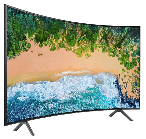 Samsung 49" UA - 49NU7300 Multi system, UHD, 4K, Curved, Smart,110 - 220 - 240 Volts 50/60Hz LED TV - 220 - Electronics