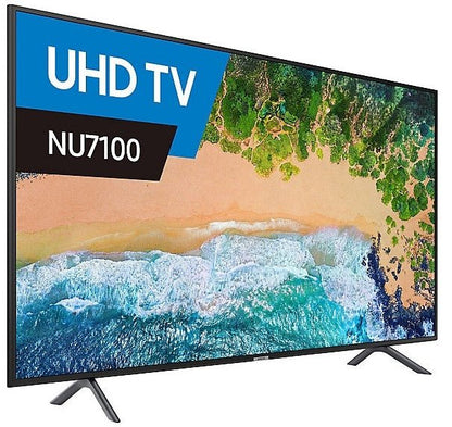 Samsung 55" UA - 55NU7100 Multisystem UHD 4K Smart WiFi LED TV 110 220 - 220 - Electronics