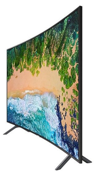 Samsung 55" UA55NU7300 UHD 4K Curved Smart WiFi Multisystem 110 - 220 - 240 Volts 50/60 Hz LED TV - 220 - Electronics