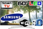 Samsung 60" UA - 60H6400 Full HD SMART Multisystem LED TV 110 220 240 volts pal ntsc - 220 - Electronics
