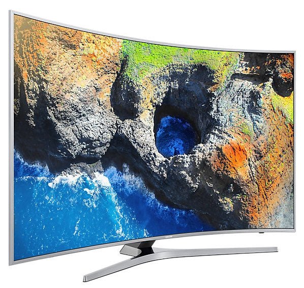 Samsung 65" UA - 65MU7500 4K Multisystem Curved Smart TV 110 - 240 Volts - 220 - Electronics