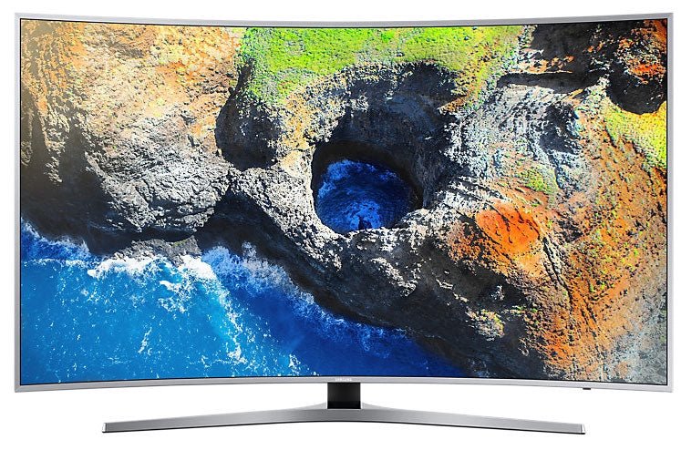Samsung 65" UA - 65MU7500 4K Multisystem Curved Smart TV 110 - 240 Volts - 220 - Electronics