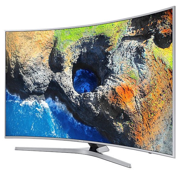 Samsung 65" UA - 65MU7500 4K Multisystem Curved Smart TV 110 - 240 Volts - 220 - Electronics