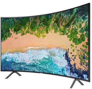 Samsung 65" UA - 65NU7300 Multisystem UHD 4K Smart WiFi Curved LED TV - 220 - Electronics