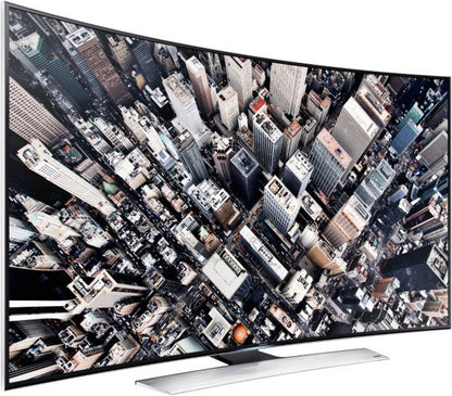 Samsung 65" UA65HU9000 SMART 4K Curved Multisystem LED TV 110 220 240 volts pal ntsc multi system - 220 - Electronics