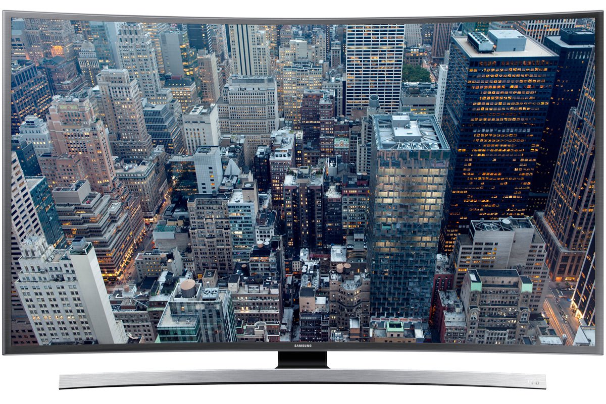 Samsung 65" UA65JU6600 Curved 4K Ultra - HD LED Smart TV - 220 - Electronics