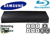 Samsung BD - J5700 / BD - JM57 Region Free SMART WiFi Blu Ray Player - 220 - Electronics
