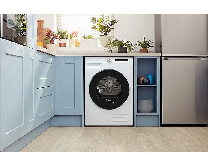 Samsung DV90T5240220vWhite 220 volts 50 hz dryer 9KG heat pump tumble dryer 220v 240 volt 50hz - 220 - Electronics