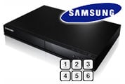 Samsung DVD-E360 Region Free DVD Player (open box)