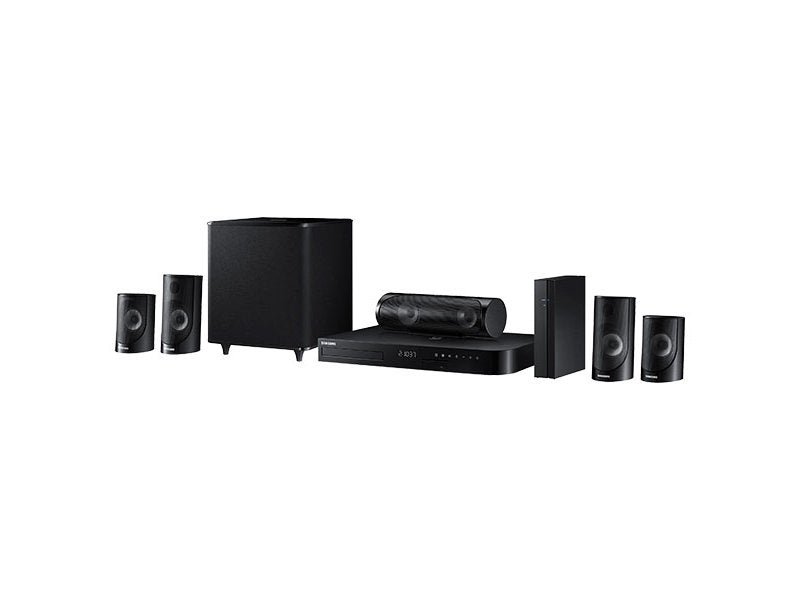 Samsung HT - J5500 Region Free Blu - ray 1000W Home Theater System w/ Wireless Rear Speakers | 110 220 240 Volts - 220 - Electronics