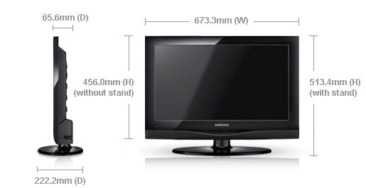 Samsung LA26C350 26" Multi - System LCD TV 110 220 240 volts pal ntsc - 220 - Electronics