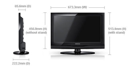 Samsung LA26C350 26" Multi - System LCD TV 110 220 240 volts pal ntsc - 220 - Electronics