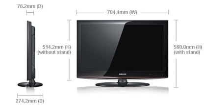 Samsung LA32C450 32" Multi - System LCD TV 110 220 240 volts pal ntsc - 220 - Electronics