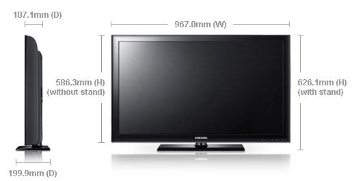 Samsung LA40D503 40" Multi - System LCD TV 110 220 240 volts pal ntsc - 220 - Electronics