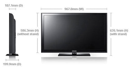 Samsung LA40D503 40" Multi - System LCD TV 110 220 240 volts pal ntsc - 220 - Electronics